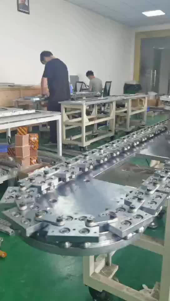 生產線環形導軌二次定位精度
