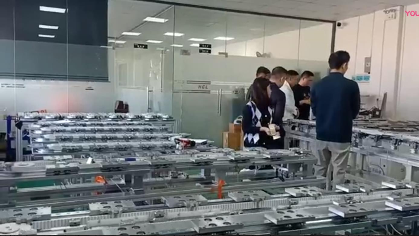 3C電子設備環形導軌案例